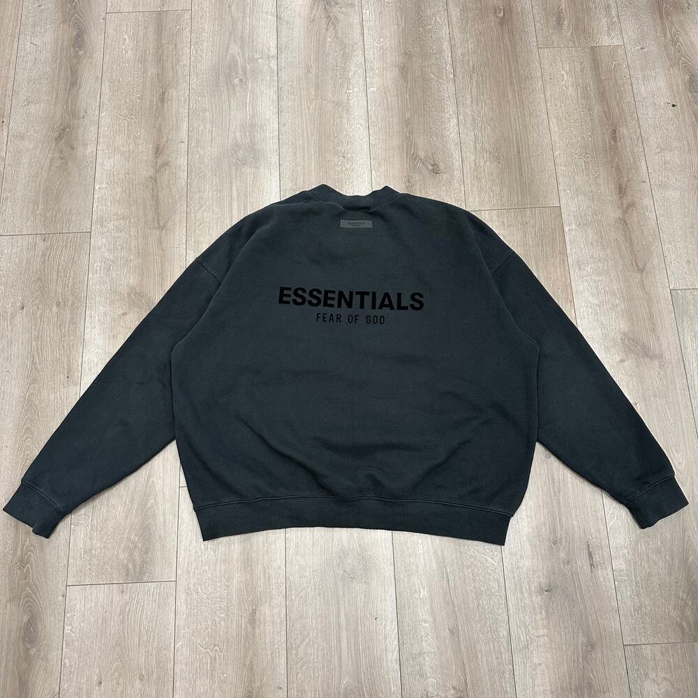Fear of God Essentials Stretch Limo crewneck sweater Size XXL 2XL B23